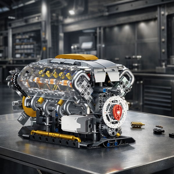 V-Engine Builder Model Kit