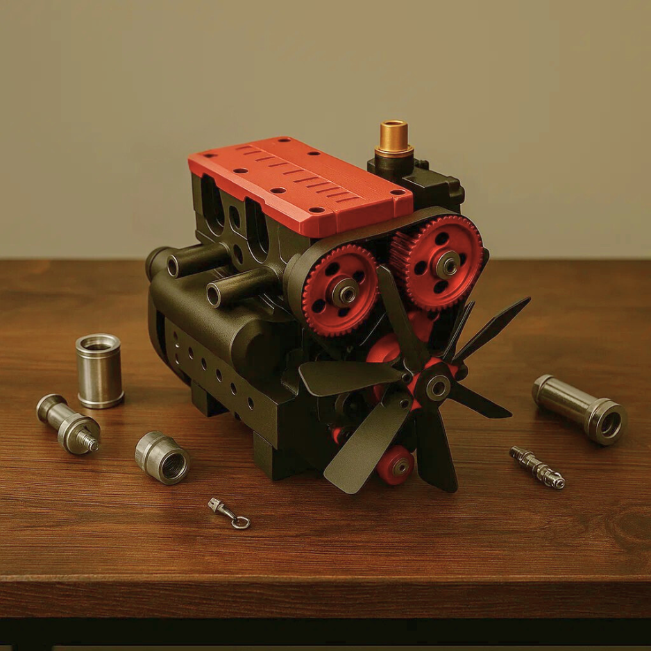 Twin 7 Engine Kit – Build Your Own High-Performance Engine Model