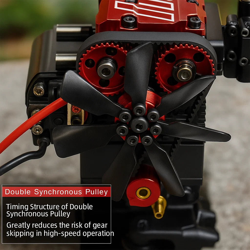 Twin 7 Engine Kit – Build Your Own High-Performance Engine Model